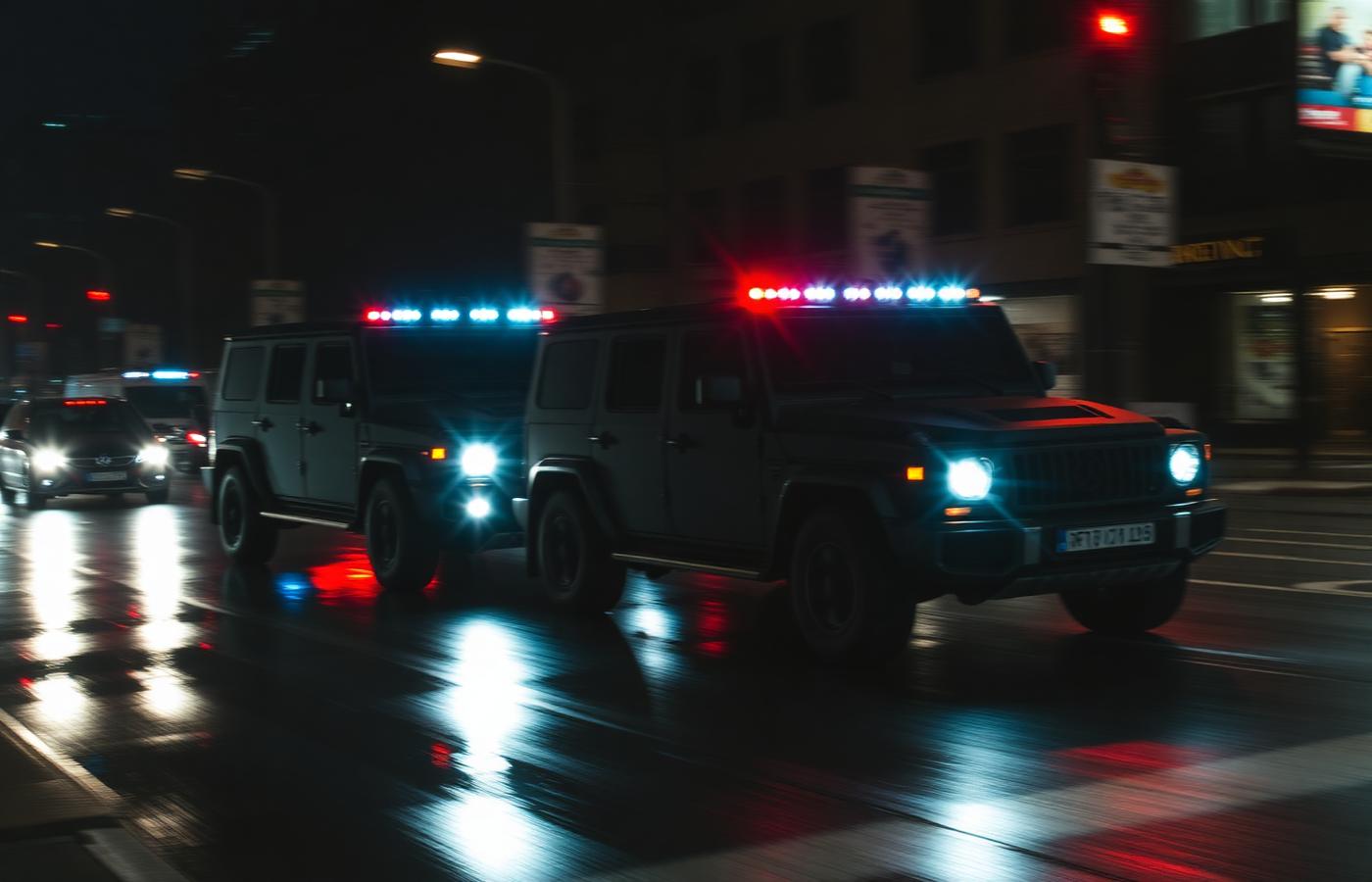 Konvoi der Exekutive
